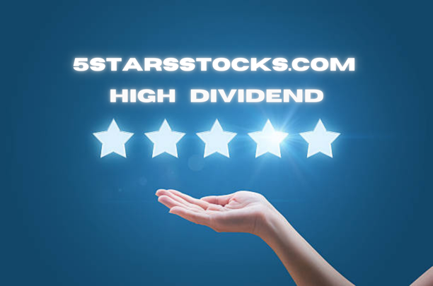 5StarsStocks.com interface with high dividend stock picks and analysis.